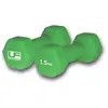 Urban Fitness Hanteln Neopren Hexagon - 2 x 1,5kg Set Grün