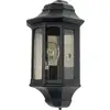 Elstead Newbury Außen-Wandleuchte E27 Schwarz IP44