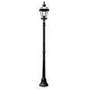 Elstead Ledbury Außen-Stehleuchte E27 192cm Schwarz IP44