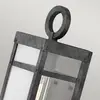 Außenwandleuchte Porter, schwarz, 33,6 cm hoch