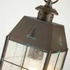 Außenhängeleuchte Nantucket, schwarz, einflammig