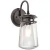Außenwandleuchte Lyndon mit Glasschirm 38,1cm