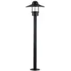 Elstead Klampenborg Außen-Stehleuchte E27 102cm Schwarz IP44