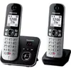 Panasonic KX-TG6862JTB, DECT-Telefon, Kabelloses Mobilteil, Freisprech...