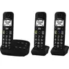 Panasonic KX-TGU133EXB, Analoges/DECT-Telefon, Kabelloses Mobilteil, S...