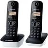 Panasonic KX-TG1612FRW Schnurlostelefon, Rufnummernanzeige, 15h Sprech...