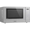 Panasonic NN GT 47, Mikrowelle, Schwarz, Silber