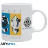 ABYstyle, Tasse, Harry Potter Tazza Subli 320ml House Crests Simple (3...