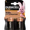 Duracell Plus Power C Lr14 Alkalibatterie 2 Einheiten One Size