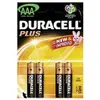 Duracell Alkaline Batterie "simply" Micro AAA, 4er Blister (4 Stk., AA...