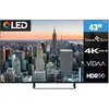 Smart-Tech Smart Tech 43QV02V (43", QLED, 4K), TV, Schwarz