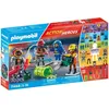 PLAYMOBIL My Figures Feuerwehr Figuren Set, 4 Figuren, Ab 5 Jahren, 71...