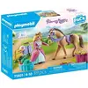PLAYMOBIL Princess Magic Prinzessin mit Pferd und Reitzubehör, 39 Teil...