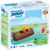 PLAYMOBIL Junior Winnie Puuh & Ferkel Badespielzeug, Schwimmfähig, Dis...