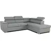 CASAPY DAYTONA Reversibles Ecksofa mit Stauraum, grau, 5-Sitzer, umbau...