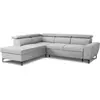 CASAPY KASIMIR Reversibles Ecksofa-Schlafsofa mit Stauraum, grau, 5 Pl...