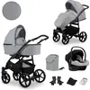 Kinderwagen Kunert MATA 3in1 - Farbe: Grau