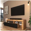 Selsey TV-Schrank Asten Asymmetrisches TV-Lowboard, 172 cm, Wotan-Eich...