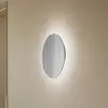 LED-Spiegel Ring M, Ø 29 cm, Glas, warmweiß