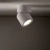 Deckenspot Oscar, weiß, Aluminium, Höhe 13,5 cm, GU10