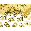 partydeco Streudeko, Konfetti Zahl 30 2x1cm 15g Gold