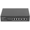 Lanberg RSFE-4P-2FE-60, Unmanaged, Fast Ethernet (10/100), Power over ...