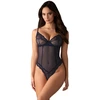 Ouvert-Body  Nightly Blue  mit Bügel-Cups