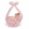 partydeco Tortenstecker, Tortenfigur Baby 11cm Mädchen im Tragetuch He...