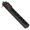 Activejet Steckdosenleiste Mit 6 Steckdosen Und Schalter 3 M