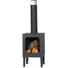 FARMCOOK Markone, Gartencheminée, Gartenkamin 200-2 (Lackiert): 35 x 3...