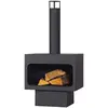 FARMCOOK Markone, Gartencheminée, Gartenkamin 201-2 (Lackiert): 56 x 4...