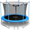 Neo-Sport Gartentrampolin 183 cm (6 Fuß) mit Innennetz und Leiter
