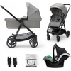 Kinderkraft Kombi-Kinderwagen NEWLY 3IN1 MINK PRO, (Set)