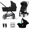 Kinderkraft Kombi-Kinderwagen NEWLY 3IN1 MINK PRO, (Set)
