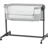 KinderKraft, Beistellbett, Neste Grow Hellgrau (60 x 120 cm)