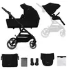 KinderKraft, Kinderwagen, Kinderwagen YOXI 2in1 pure black