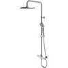 Omnires Y Y1244LUXLCR Duschset mit Thermostatarmatur, Chrom