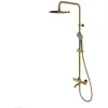 Omnires Y Y1234ALGL Wannenset mit Thermostatarmatur, Gold