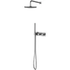 Omnires CONTOUR SYSCT10CR Unterputz-Duschset, Chrom