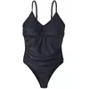 Badeanzug, Damen Aquawave Zaria PS Schwarz 3XL