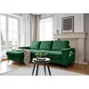 MIUFORM Lofty Lilly - Ecksofa mit Bettfunktion und Bettkasten L-FORM L...