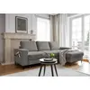 MIUFORM Lofty Lilly - Ecksofa mit Bettfunktion und Bettkasten L-FORM R...