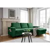 MIUFORM Lofty Lilly - Ecksofa mit Bettfunktion und Bettkasten L-FORM R...