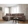 MIUFORM Lofty Lilly - Ecksofa mit Bettfunktion - 237x197cm - Taupe - 6...