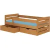 ADRK Furniture, Kinderbett, Bett mit Matratze BEMMA 200x90