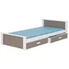 ADRK Furniture, Kinderbett, Bett mit Matratze ALDEX 200x90 (90 x 200 c...