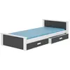 ADRK Furniture, Kinderbett, Bett ALDEX 200x90 (90 x 200 cm)