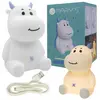 Mary's Nachttischlampe LED für Kinder, Kuh-Motiv, Blau, Silikon, mit T...