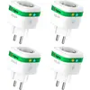 Nous, Smart Plug, A7Z smarter Stecker ZigBee 4er 3680W/16A/Messung 4er...