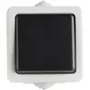 Kanlux 25349, Schalter + Taster, Schwarz